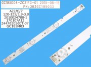 LED podsvit 320mm, 4LED / LED Backlight 320mm - 4DLED, GC185D04-ZC21FG-01 / 303GC185033