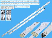LED podsvit 1003mm sada SAMSUNG BN96-40632A plus BN96-40633A / LED Backlight 1003mm - 12 D-LED LM41-00334A plus LM41-00335A / S_KU6.3K_49_FL30