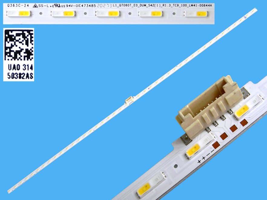 LED podsvit EDGE 540mm / LED Backlight edge 540mm - 42 LED BN96-50382A / LM41-00844A / L1_Q7060T_E0_DUM_S42(1)_R1.3_TC9_100 - Kliknutím na obrázek zavřete