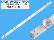 LED podsvit 460mm, 5LED / LED Backlight 460mm - 5 D-LED, 5800-W49000-0P00