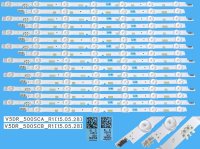 LED podsvit sada Samsung celkem 16 pásků 8L plus 8R, 13LED BN96-38479A plus BN96-38480A / LED Backlight 1025mm - 13 D-LED BN9638479A plus BN9638480A / V5DR-500SC