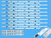 LED podsvit sada Samsung D2GE-460SCA celkem 16 pásků / LED Backlight D2GE-460SCB-R3 plus D2GE-460SCB / BN96-25303A plus BN96-25309A