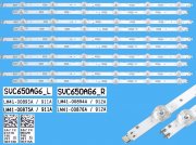 LED podsvit sada Samsung SVC650AG6 celkem 10 pásků / LED Backlight 1304mm - SVC650AG6_L plus SVC650AG6_R / LM41-00893A/911A plus LM41-00894A/912A / LM41-00875A/911A plus LM41-00876A/912A / BN96-50313A plus BN96-50314A