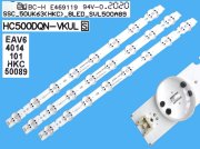 LED podsvit 520mm sada LG AGM76150301AL celkem 3 pásky / DLED TOTAL ARRAY 8 D-LED, HC500DQN-VKUL Trident_SSC_50UK63(HKC)_8LED_SVL500A89 / EAV64014101 náhrada