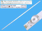 LED podsvit 765mm, 8LED / LED Backlight 765mm - 8 D-LED CRH--P40UM30300308132-REV1.7
