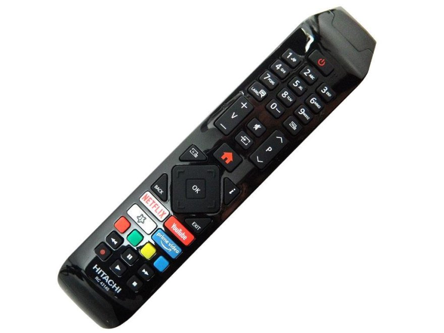 RC43140 Dálkový ovladač Hitachi LCD TV originální / RCA343140 / R/C A3 43140 - Kliknutím na obrázek zavřete