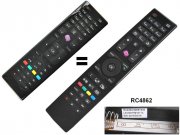 RC4875 Dálkový ovladač TELEFUNKEN LCD TV / 23244114 náhrada za RC4862