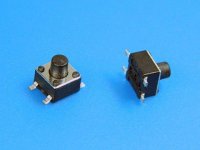 Mikrotlačítko SMD 4,5 x 4,5mm - 5mm výška