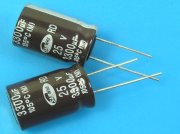 3300uF/25V - 105°C Samwha RD kondenzátor elektrolytický
