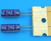 68uF/50V - 105°C Nippon LXZ kondenzátor elektrolytický, low ESR