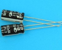 47uF/35V - 105°C Samwha RD kondenzátor elektrolytický