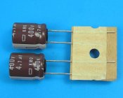 4,7uF/400V - 105°C Nippon KMQ kondenzátor elektrolytický