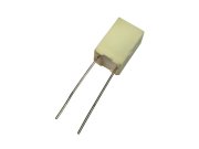 Kondenzátor fóliový 2.2uf / 30V AC, 50V DC, MKT, ±5 procent , polyester ( 225, 225J, 2.2uf ) RM= 5.0mm