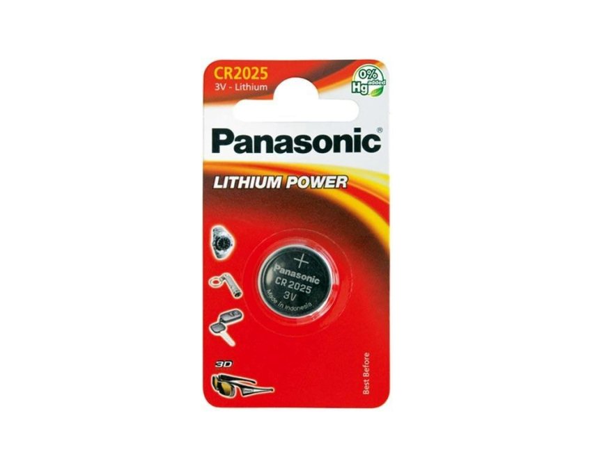 CR2025 Baterie lithiová Panasonic 3V CR-2025L/1BP - Kliknutím na obrázek zavřete