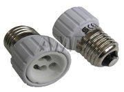 Adapter GU10 agt E27 - redukce pro halogenky s paticí GU10 na E27