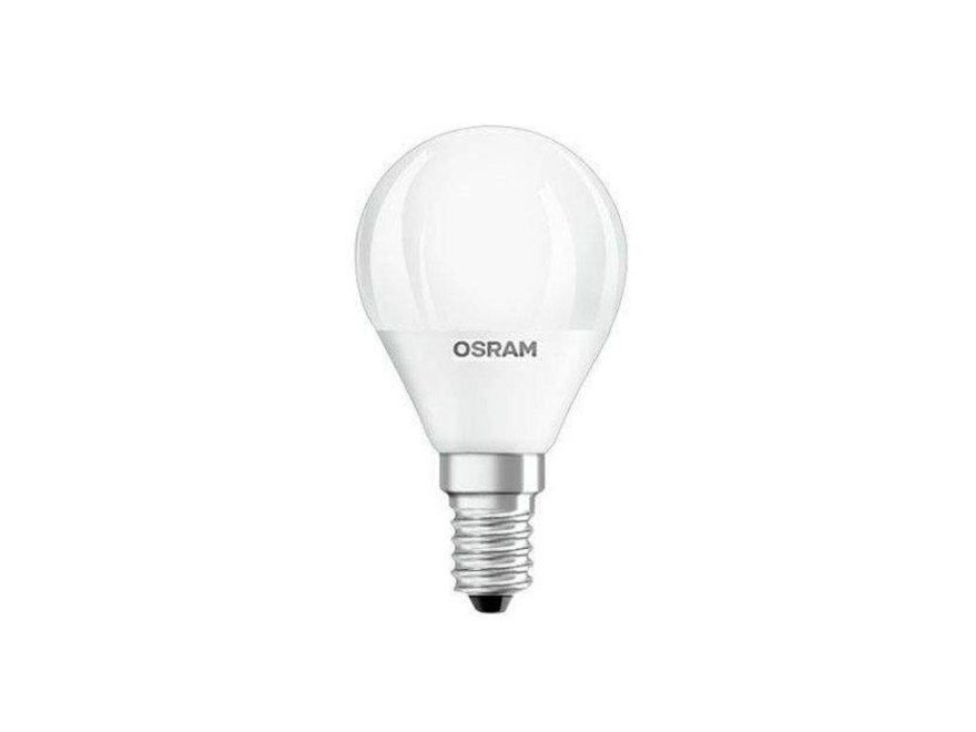 žárovka LED E14 7W OSRAM VALUE E14 CLP60 miniglobe studená - Kliknutím na obrázek zavřete