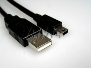 Kabel USB - typ A / mini USB 5 pin 2m