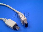 Kabel PC FireWire 6 pin / 4 pin 3m