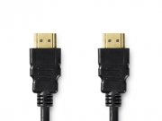 Kabel HDMI A - HDMI A verze 2.0 s Ethernetem délka 3m Nedis CVGP34050BK30