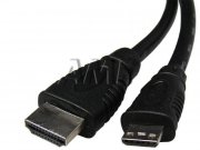 Kabel HDMI A - mini HDMI C délka 1m ST černý