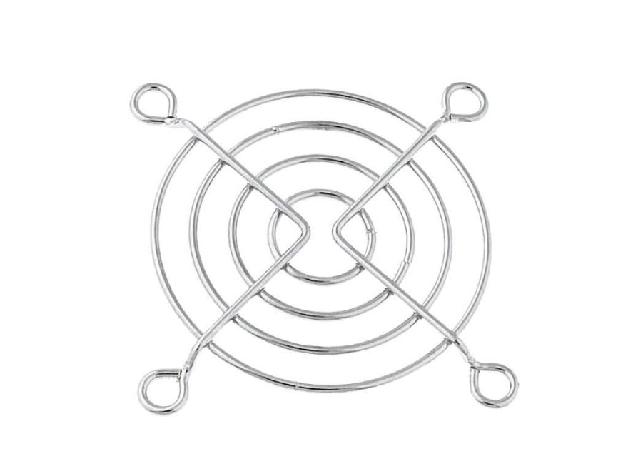 Mřížka ventilátoru, kovová 60 x 60 mm, FG-06 - Kliknutím na obrázek zavřete