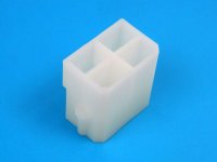 Návlek na konektor faston 6.3mm - zásuvka se západkou 4 piny