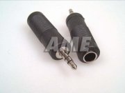 Redukce konektoru jack 3.5mm / jack 6.3mm