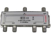 anténní rozbočovač TV s 6 výstupy 1xDC pass RO12