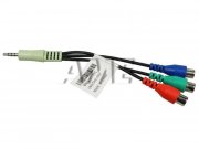 Komponentní kabel jack 4 pin - 3X CINCH pro LED TV Samsung BN39-01154C BN3901154C