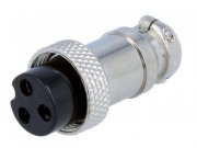 Konektor mikrofonní DIN kabelová samička 3 piny FC684213