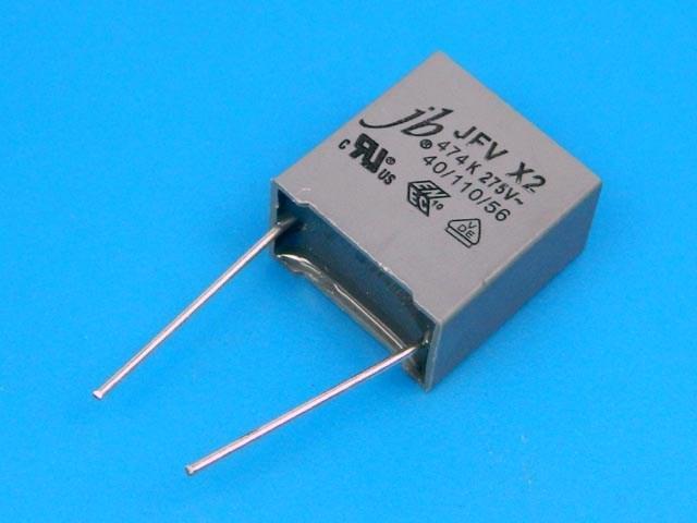 Kondenzátor polypropylenový X2 470k/275V 470nF - Kliknutím na obrázek zavřete