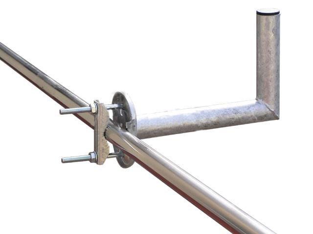 SAT držák satelitní paraboly / konzole na balkon - délka od zdi 30cm - Kliknutím na obrázek zavřete